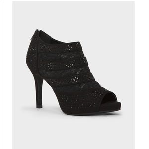 Jayla Embellished Peep Toe Heel